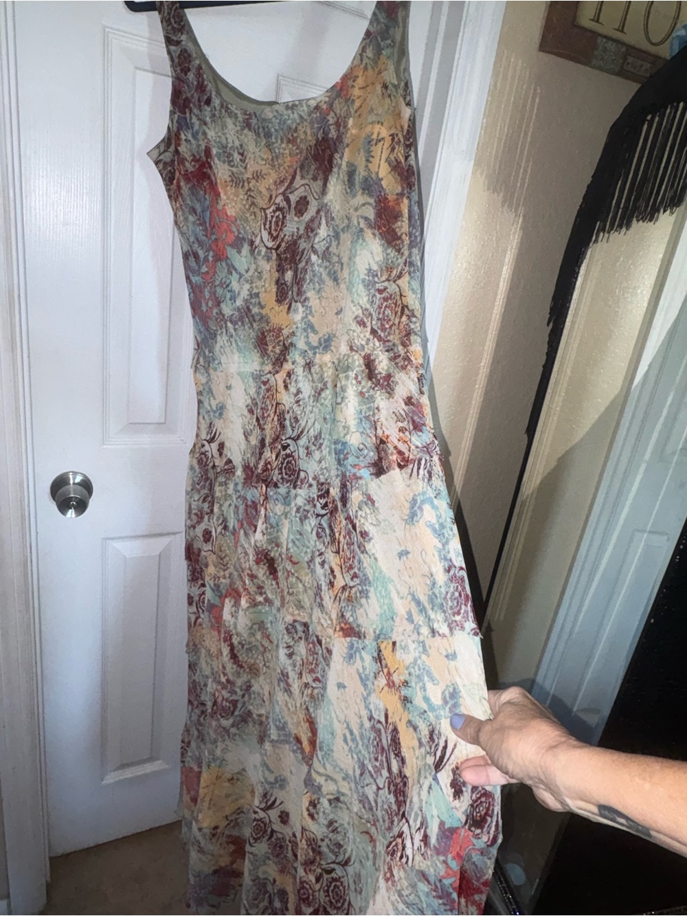 Nine West Floral Maxi Dress